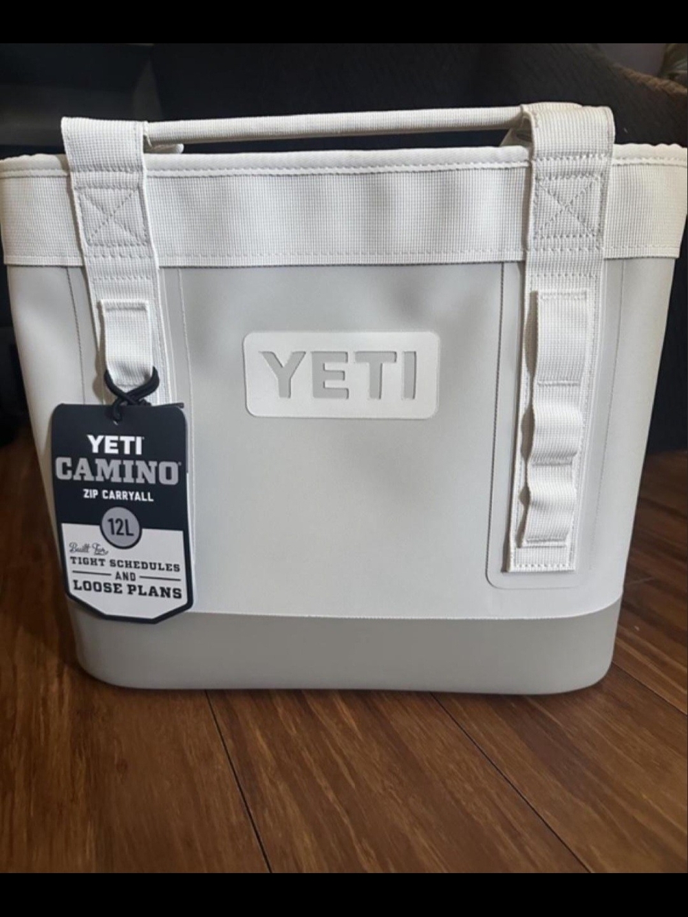 YETI Camino 12L Zip Carryall - Beige/White